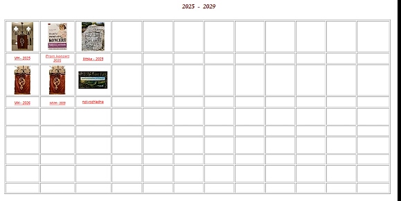Fotogalerie - 2025 - 2029