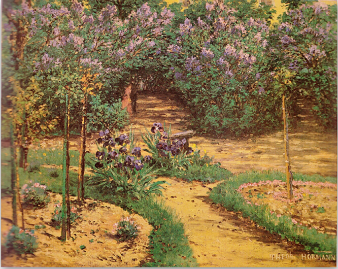 Theodor von Hörmann - Znojemský park, okolo 1890