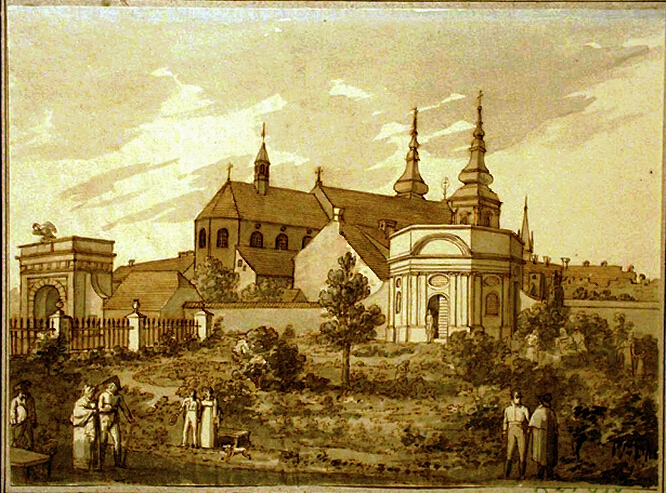 Znojemský park - G.M. Monsorno 1820