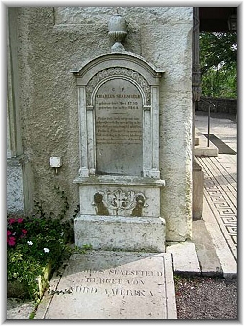Charles_Sealsfield - hrob v Solothurnu
