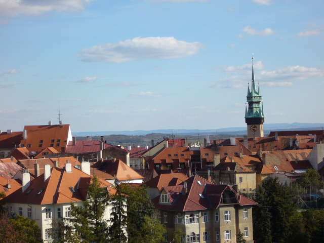 výhled na město