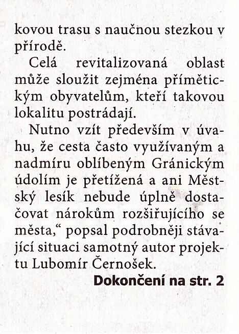 leska - tvoíme Znojmo