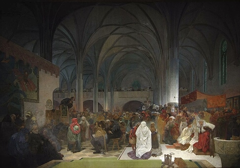 Alfons Mucha - Epopej v M. Krumlov