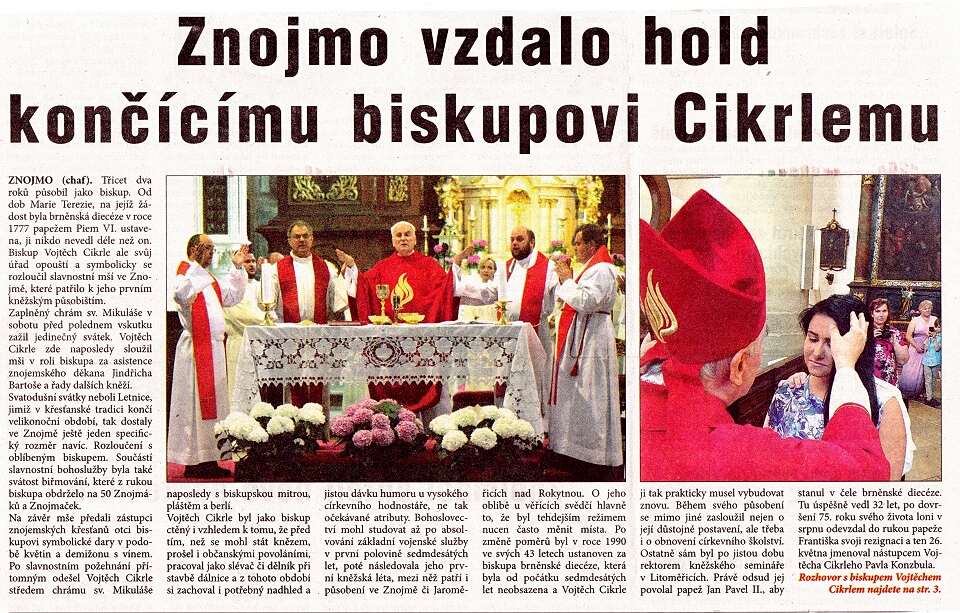 biskup Oldich Cikrle