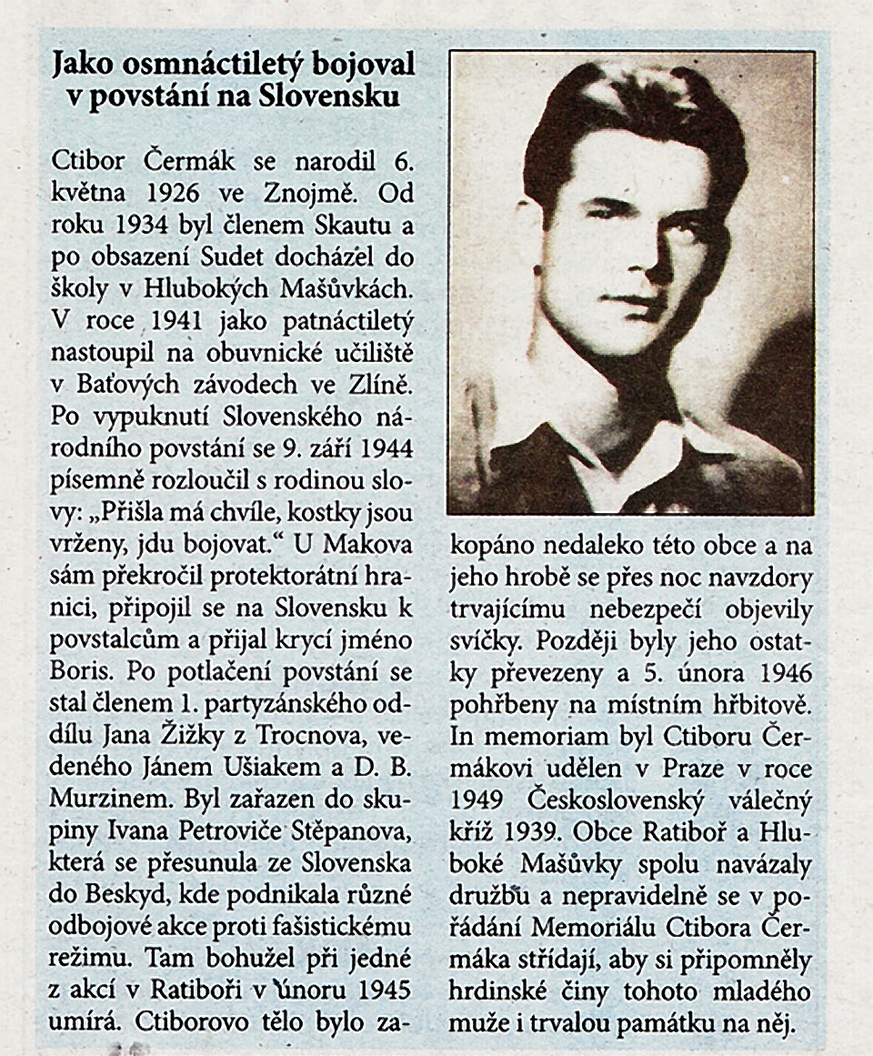 Ctibor ermák - 1926-1945