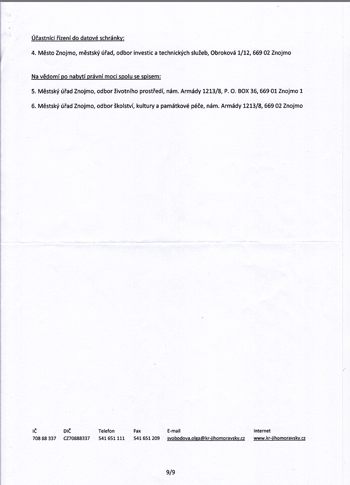 Rozhodnutí JMK 16.12.2015 - 009