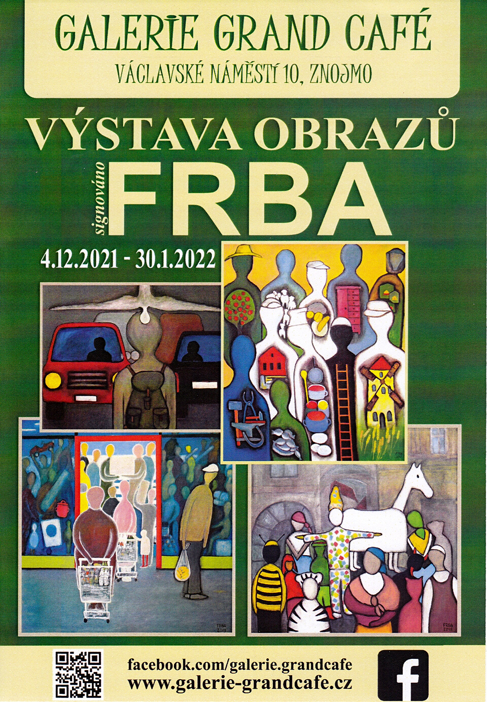 Galerie Grand Café - výstava "FRBA"