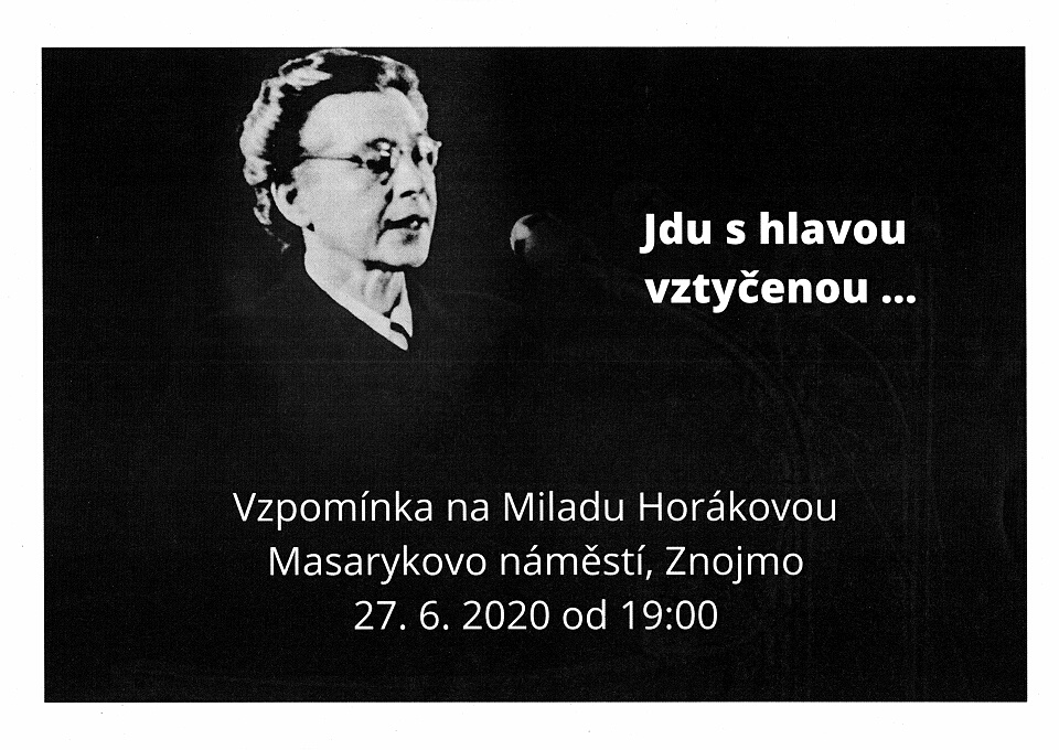 Milada Horáková - 1901-1950