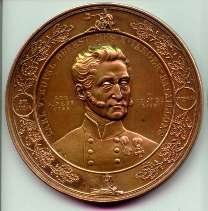 Kopalova medaile - líc