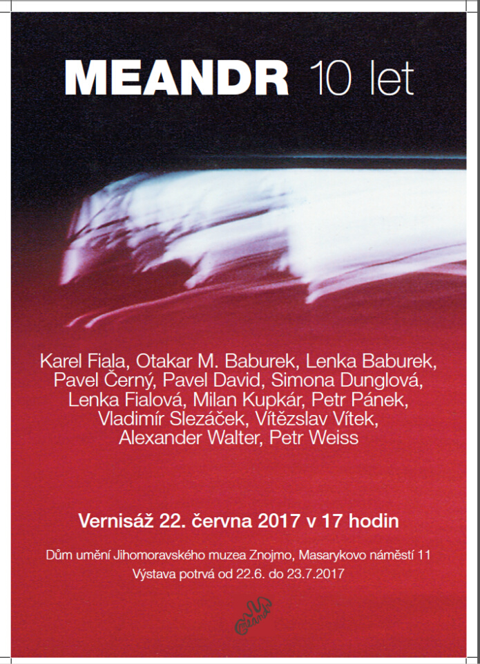 MEANDR 10 let -  vernisá výstavy - 2 017