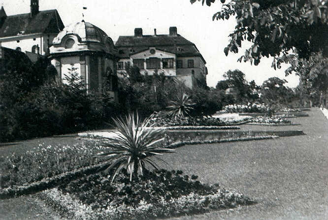 Stední park - padesátá léta 20. století