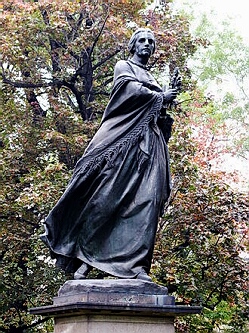 Karel Pokorný -soch B. Němcové