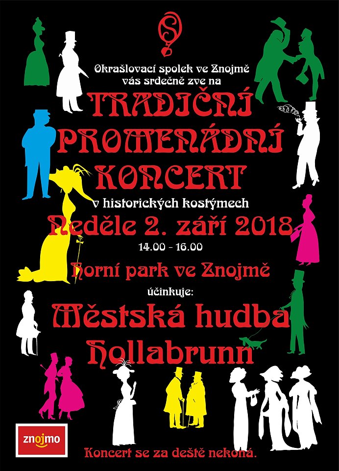 pozvánka na promenádní koncert 2018-09-02