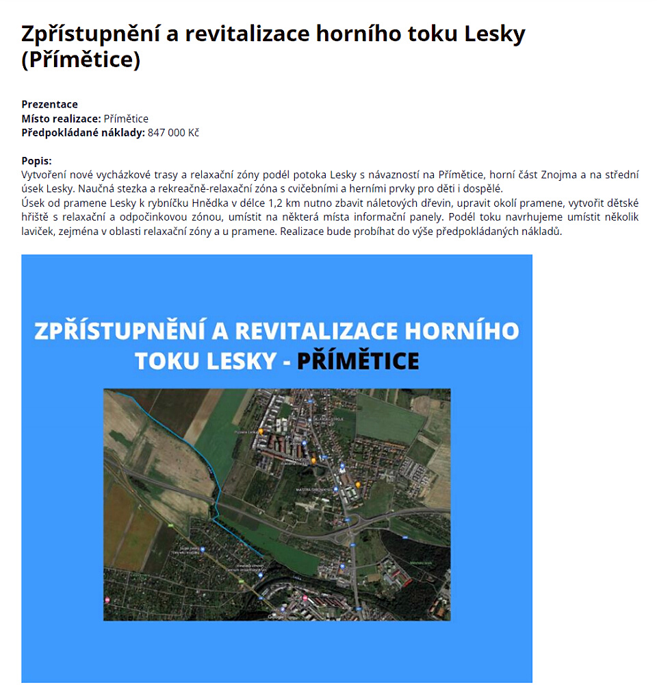 Leska  - tvoíme Znojmo 2023