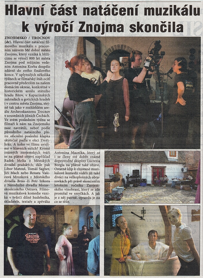 Muzikál 800 let Znojma