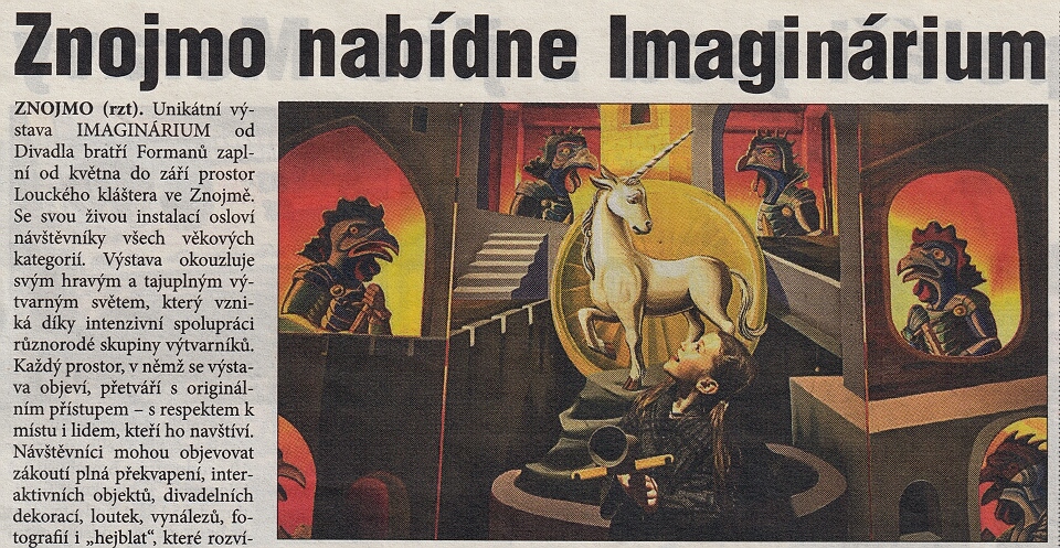 Brati Formanové - Imaginarium