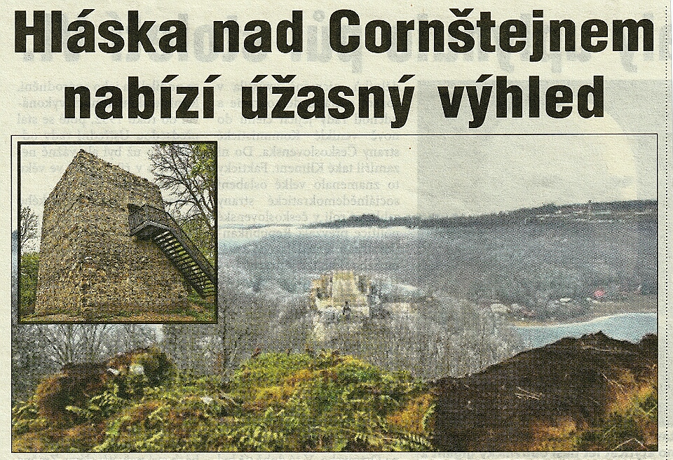 Cornštejn hláska