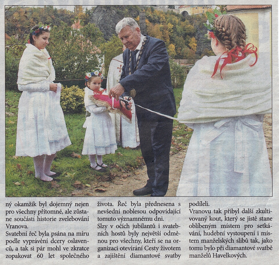 Vranov - diamantová svatba