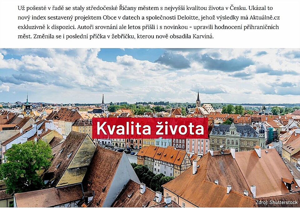 ivotní prostedí mst R - 2024