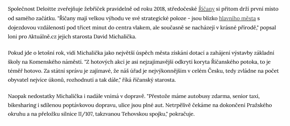 ivotní prostedí mst R - 2024