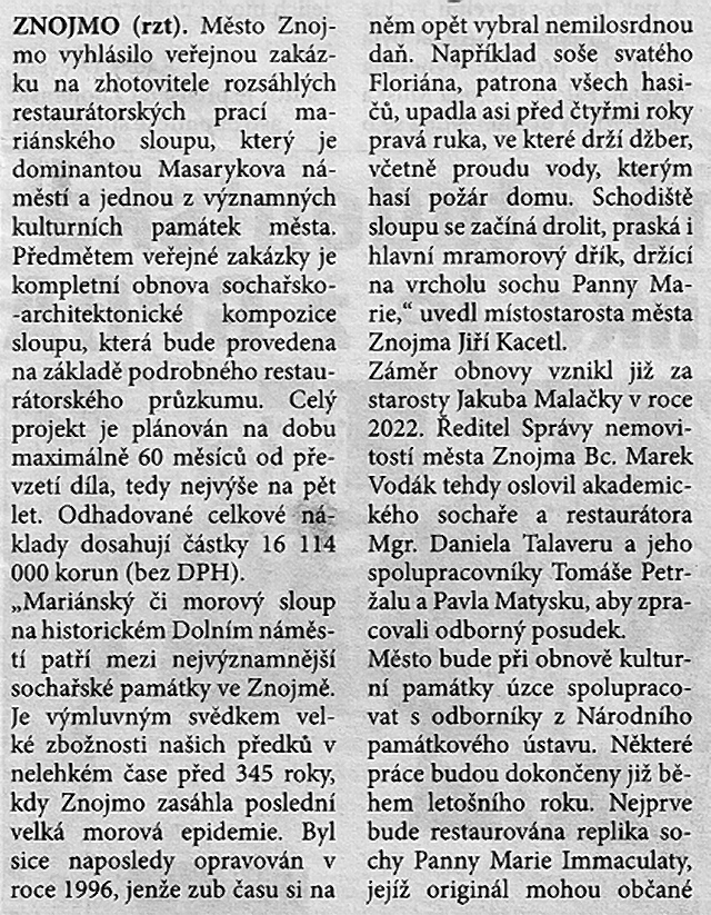mariánský sloup