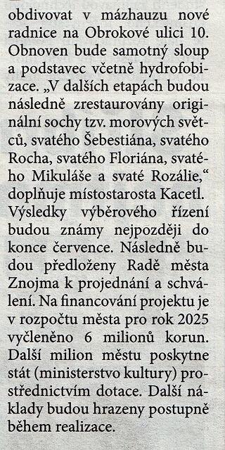 mariánský sloup