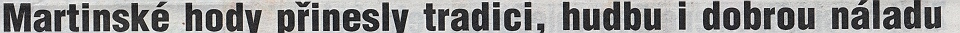 Martinské hody - 2025