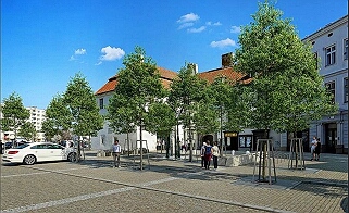 Návrh úpravy nám. Svobody - Tišnovka 2024