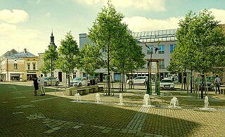 Návrh úpravy nám. Svobody - Tišnovka 2024