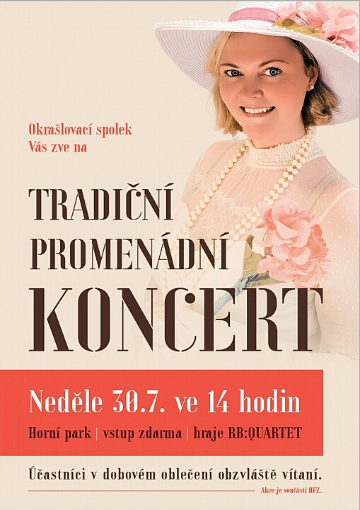 plakatz - Promenádní koncert 2023-07-30