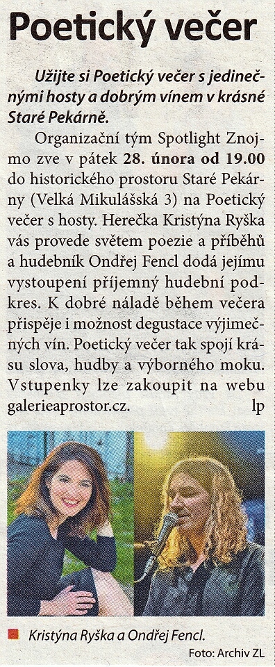 poetický veer