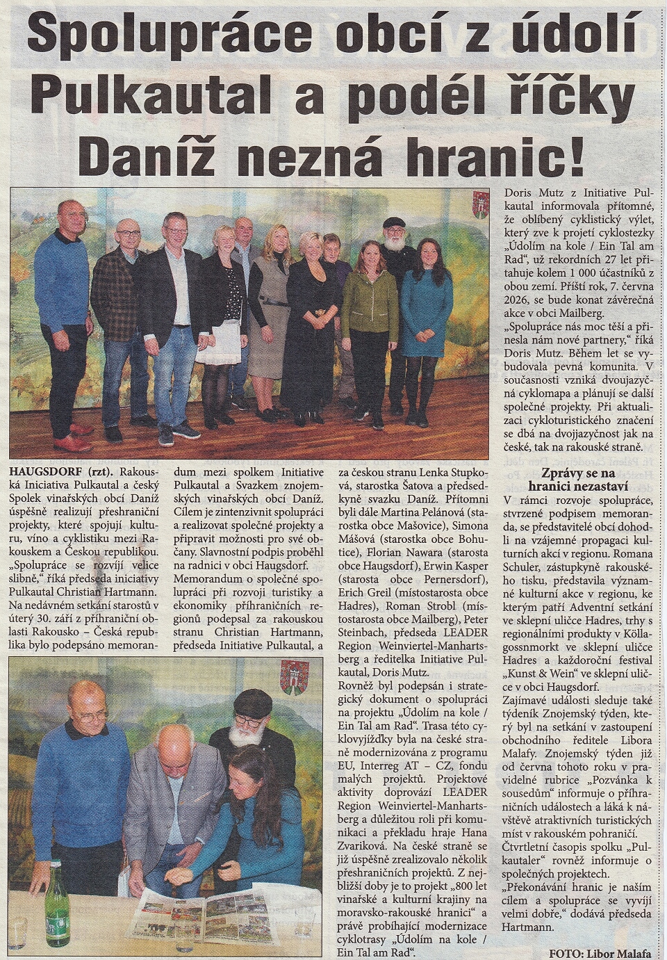 Spolupráce Pulktau a Daní