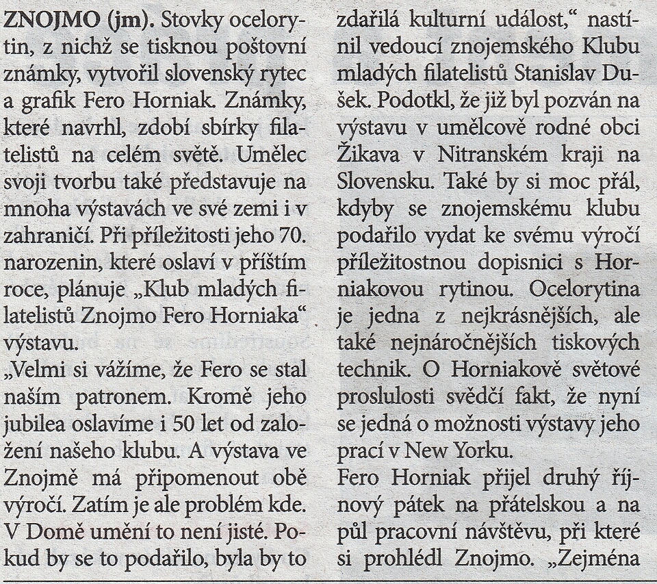 rytec Horniak ve Znojm