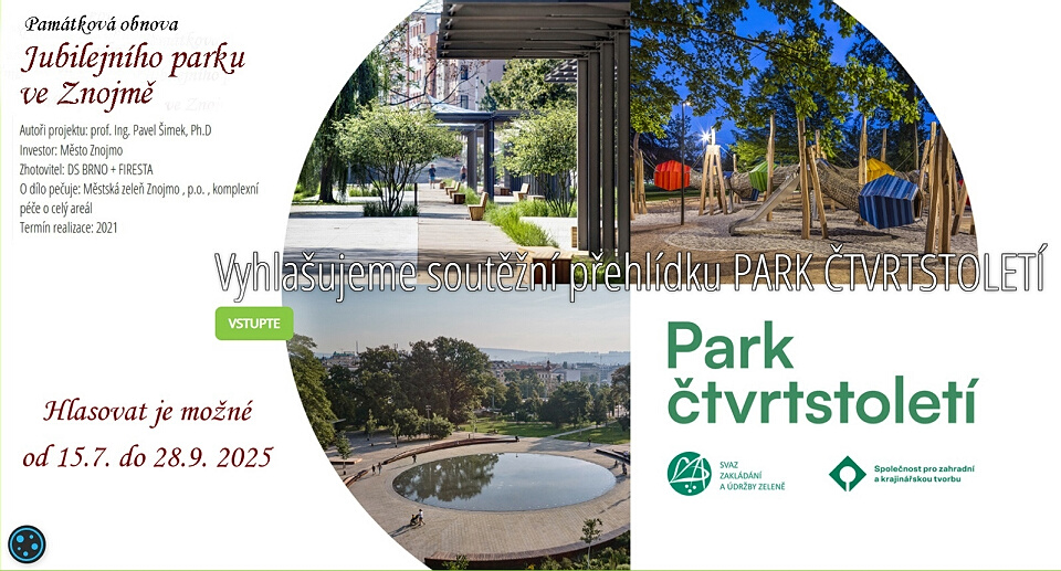 pozvánka na hlasovaní park tvrstoletí  2025
