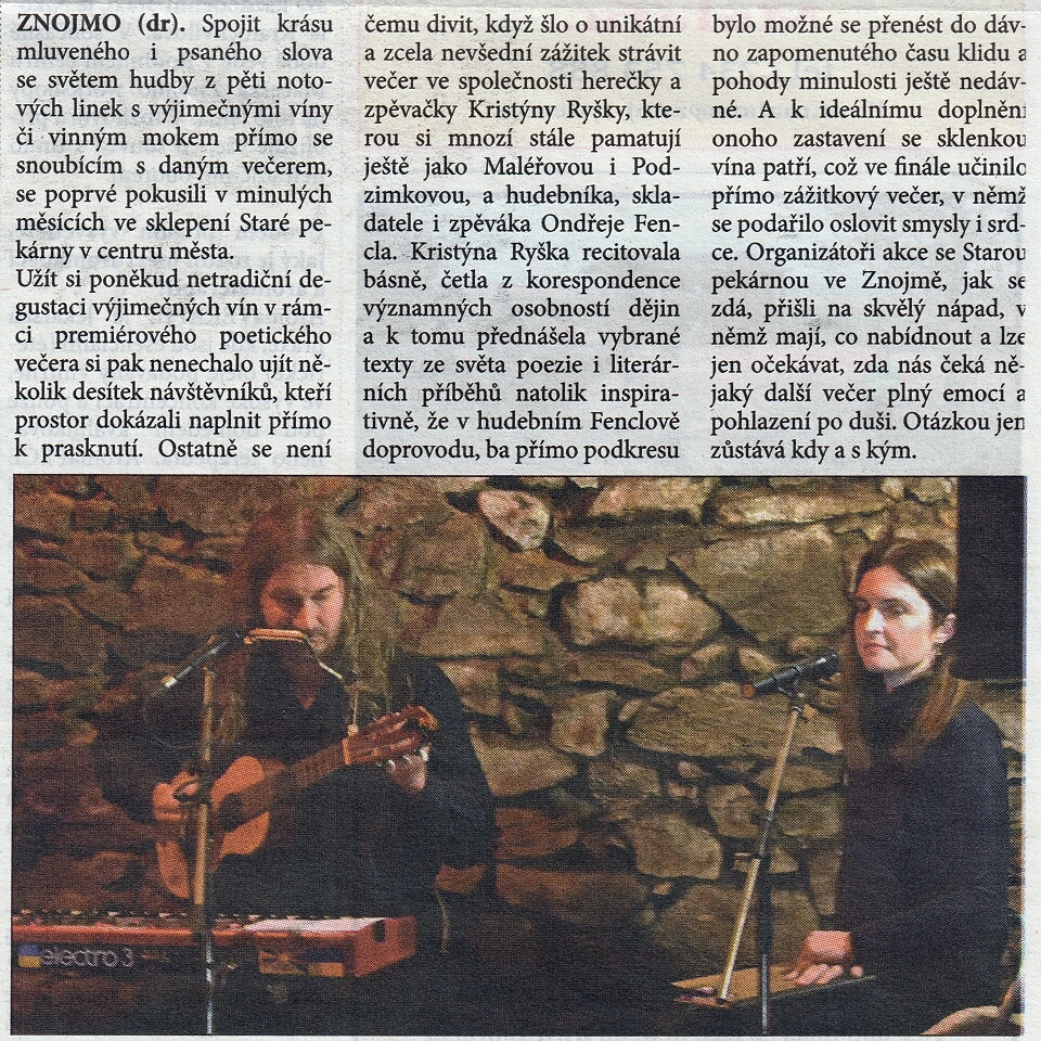 Poesie ve staré pekár