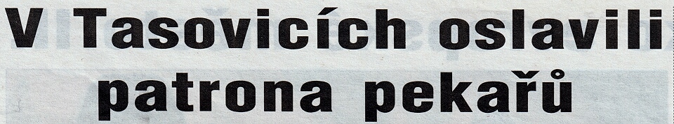 Slavnost peka tasovice - 2025