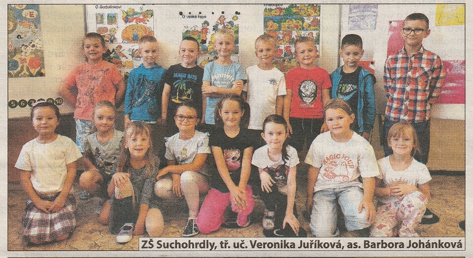 U jsme školáci - Suchohrdly