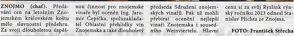 Královský košt  - 2025