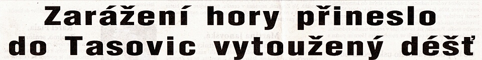 Tasovice zaráení hory - 2024