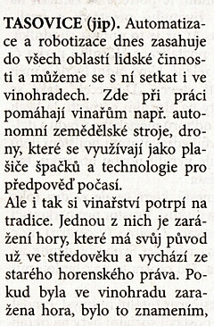Tasovice zaráení hory - 2024