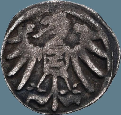 Znojemský peníz, který se razil asi od r. 1458 až do počátku 16. století